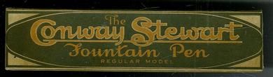 Eske uten innhold, CONWAY Stewart Fountain Pen