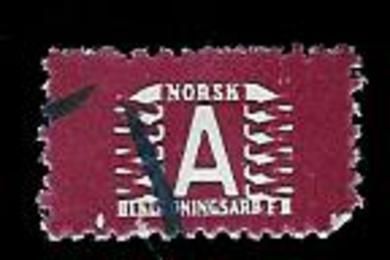 Rødt merke A 40-50 tallet