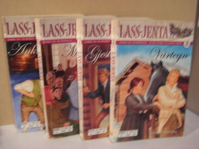 Bok nr 5-6-7-8 i serien om Lass Jenta Anklager - Morsarven - Gjester i natten - Vårtegn 2005