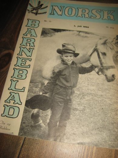 1966 nr 013 NORSK BARNEBLAD