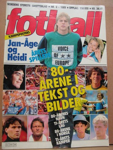 1989 nr 008 fotball