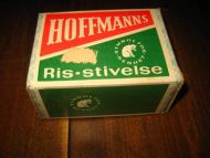 Eske uten innhold, HOFFMANNS Ris stivelse. 60 tallet