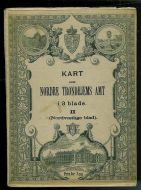 Kart over NORDRE TRONDHJEMS AMT Nordvestlige blad 1931