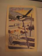 Pent kort  fra 1948, serie T, 1529.