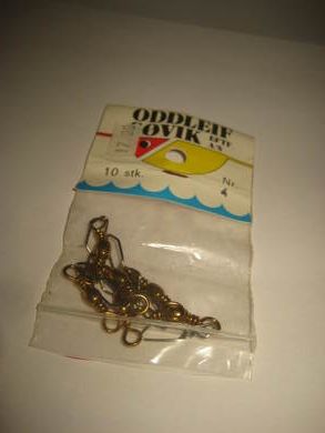 Pakke med innhold SVIVEL fra ODDLEIF SØVIK 70 tallet