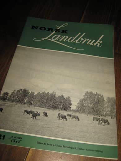1965 nr 021 Norsk Landbruk