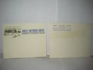 Ubrukt brev og brevpapir fra GREAT SOUTHERN  HOTELS, IRELAND. 60 tallet.