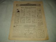 1906 nr 026 Første tillæg til Allers Familie Journal ONKEL TEGNER OG FORTELLER På baksida:Herre og Tjener