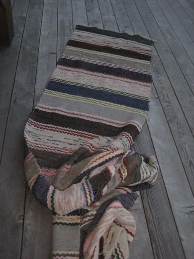 Vove golvteppe fra 50-60 tallet, meget pent, ca 4 meter langt.