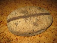 Flytekork brukt ved garnfiske i gamle dager ca 20 cm i diameter 50 tallet