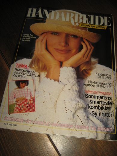 1992 nr 005 HÅNDARBEIDE TRINN FOR TRINN