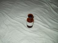 Apotekerflaske med glasskork svovelsyre