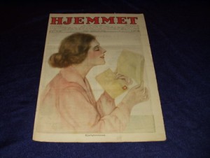 1922,nr 014, HJEMMET