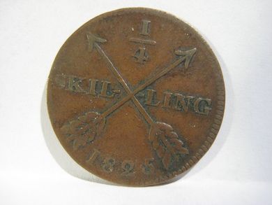 1825 1/4 SKILLING