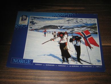 050, LOOC 1991, 17. mai på Hardangerjøkulen.