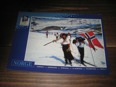 050 LOOC 1991 17 mai på Hardangerjøkulen