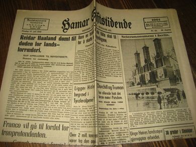 1945 nr 053 Hamar Stiftstidende