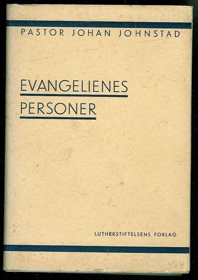 JOHNSTAD JOHAN EVANGELIENES PERSONER 1936