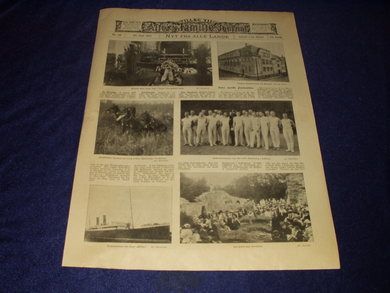 1910 nr 026 Tilæg fra Alleras Familie Journal NYT FRA ALLE LANDE