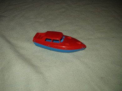 VADER båt i hardplast, 60-70 tallet