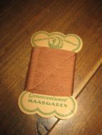 Stoppegarn fra 50-60 tallet ubrukt pakke MAASGAREN Lys brun