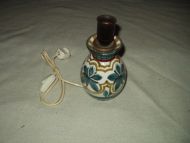 Bordlampe fra 70 tallet keramikk