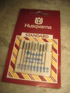 Ubrukt pakke Husquarna STANDARD nåler 70-80 tallet