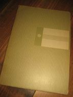 Gammel notatbok HE nr 1200/6 - 48 blad 50 tallet