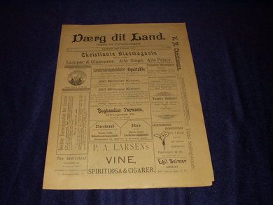 1899 nr 004 Værg dit Land