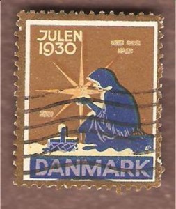 1930, julemerke fra Danmark, stempla