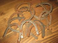 Lot med heljern 20 stk fra avvikla skomakeri i Utvik på 40 - 50 tallet