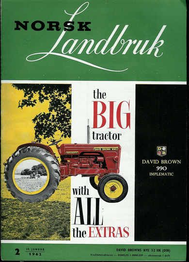 1962 nr 002 Norsk Landbruk