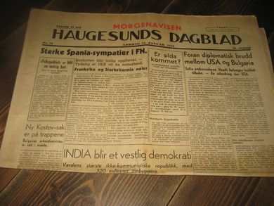 1950 nr 018 HAUGESUNDS DAGBLAD