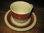 DOVRE kopp og tefat bitte lite nugg på koppen 60 tallet