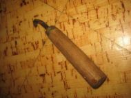 Gammelt verktøy brukt i avvikla skomakeri gammelt Med krok ca 12 cm lang