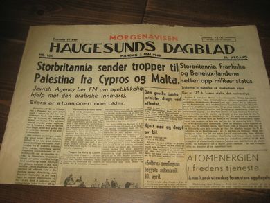 1948 nr 100 HAUGESUNDS DAGBLAD
