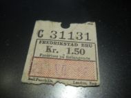 FREDRIKSTAD BRU C 31131 KR 1 50 1950