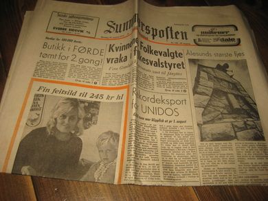 1975 NR 196 Sunnmørsposten