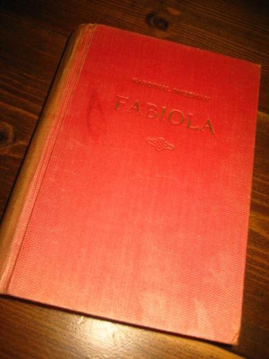 WISEMAN: FABIOLA eller kyrkja i katakombane 1937