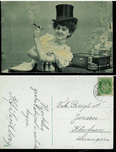LEVANGERBANENS POSTEXP ?? 1919