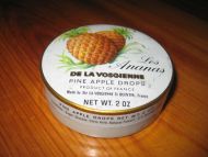 Pen boks uten innhold fransk PINE APPLE DROPS