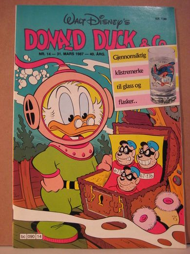 1987 nr 014 DONALD DUCK & CO
