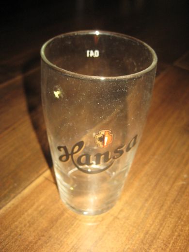 Hansa ølglass 0 4 l