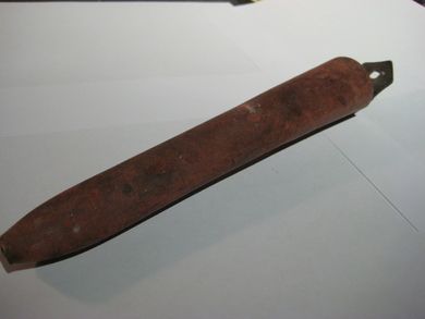 Gammel slire til kniv