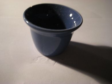 Eggeglass med bitte liten nugg