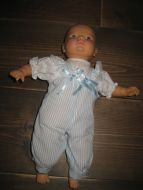 Gummidokke 80 tallet Ca 33 cm høg