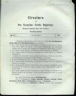 1886,nr 027, Circulære fra Den Kongelige Norske Regjerings Departement for det Indre. Poststyrelsen.