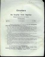 1886,nr 027, Circulære fra Den Kongelige Norske Regjerings Departement for det Indre. Poststyrelsen.