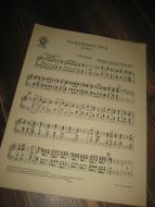 Johannes Brahms Op. 98, No 3. Symphonie nr 4, III. sats. Harmonium, 1927.
