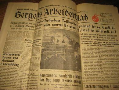 1950 nr 076 30 mars Bergens Arbeiderblad
